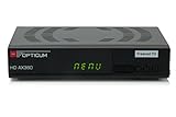 Opticum AX 360 DVB-T2 HD H.265/HEVC Receiver Freenet TV Irdeto Schwarz