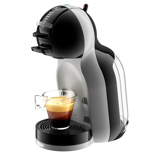 NESCAFÉ De'Longhi EDG 155.BG Dolce Gusto Mini Me Kapsel Kaffeemaschine (für heiße und kalte Getränke, 15 bar Pumpendruck, 0,8l Wassertank) black / arctic Grey