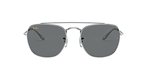 Ray-Ban Unisex Sonnenbrille, Silver, 51