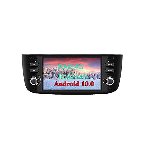 XISEDO Android 8.0 Autoradio 1 Din In-Dash 6.2 Zoll Car Radio 8-Core RAM 4G ROM 32G Autonavigation Car Radio für FIAT Linea/FIAT Grande Punto (Autoradio)