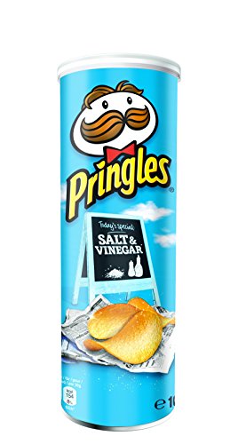 Pringles - Salt & Vinegar - 165 g - [Pack de 6]