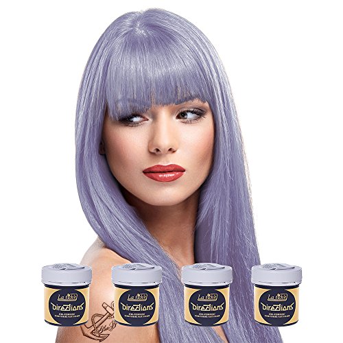 8 x La Riche Directions Semi-Permanent Hair Color 88ml Tubs - WISTERIA