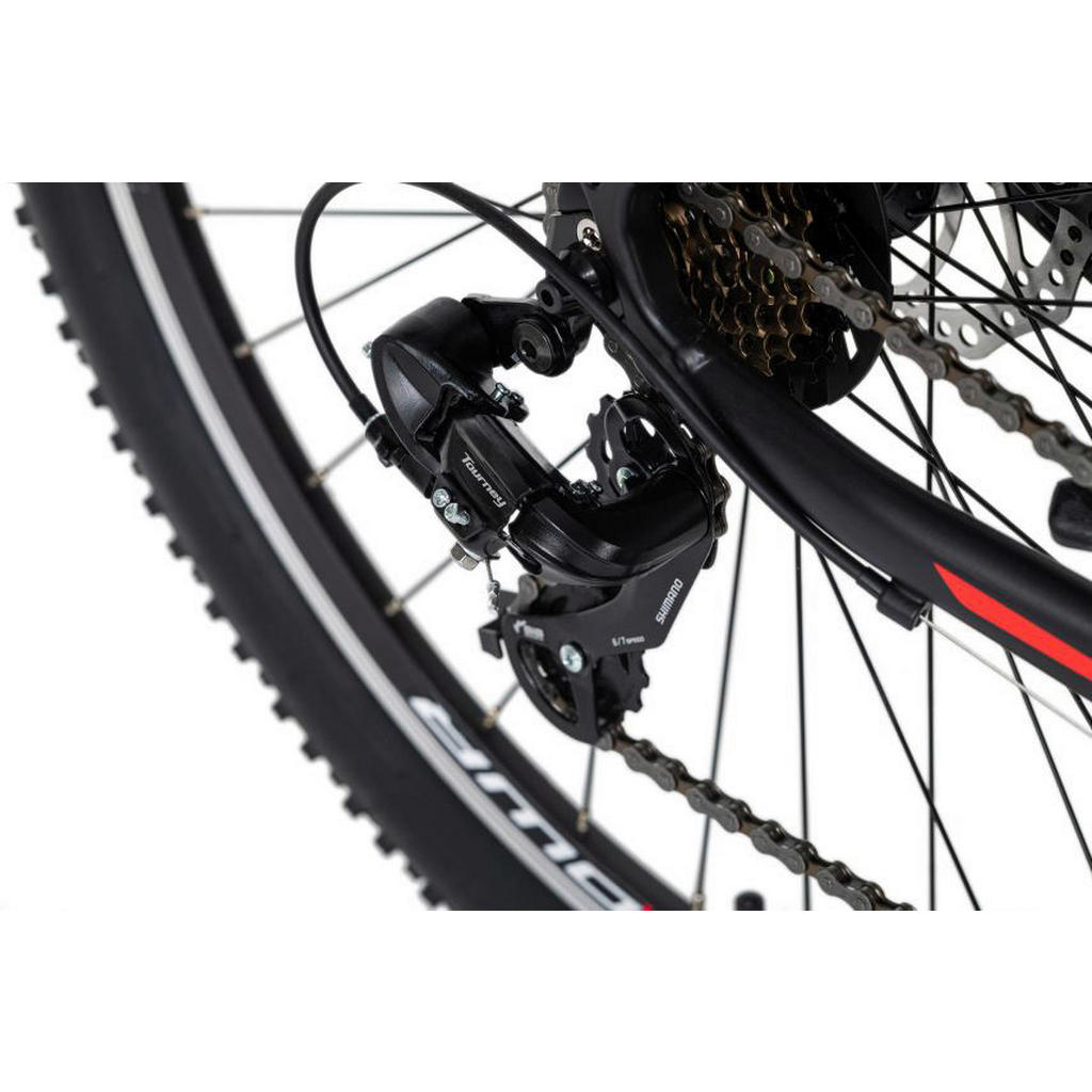 KS-Cycling Mountainbike Hardtail Morzine 29 Zoll Rahmenhöhe 5 cm 21 Gänge schwarz schwarz ca. 29 Zoll 3