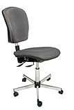 Kango 4DL40GBLR00705 Asynchronous Chair, Chrome 5-Branch Reinforced Base with Heavy-Duty Nylon Casters