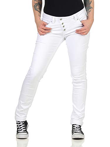 Buena Vista Jeans Hosen Damen Malibu Jeans Damen Malibu - White - weiß - Gr. S