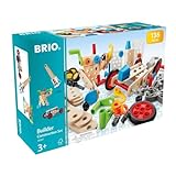 BRIO Builder 34587 Box 136 TLG. - Das kreative Konstruktionsspielzeug aus Schweden - Der ideale Einstieg in die Welt des Bauens und Bastelns - Für Kinder ab 3 Jahren