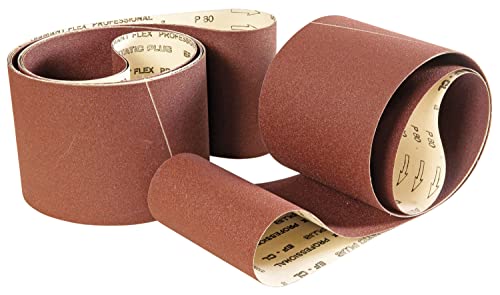 Papierschleifband 2260 x 150 mm - K 150 (5 Stk.) Schleifbänder für Holz 11-2019 BERNARDO