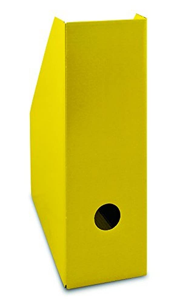 Landré Stehsammler A4, aus stabilem Karton 10,5cm breit, gelb, 40 Stück