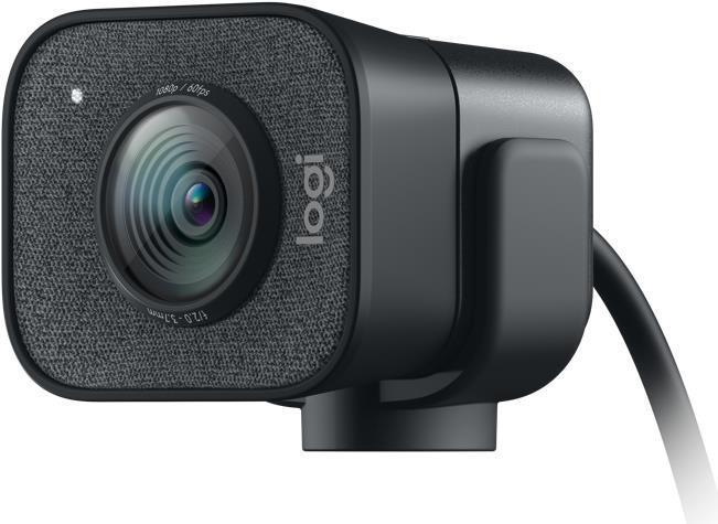 Logitech Streamcam Webcam für Live Streaming und Inhaltserstellung, Vertikales Video in Full HD 1080p bei 60 fps, Smart-autofokus, USB-C, für YouTube, Gaming Twitch, PC/Mac - schwarz