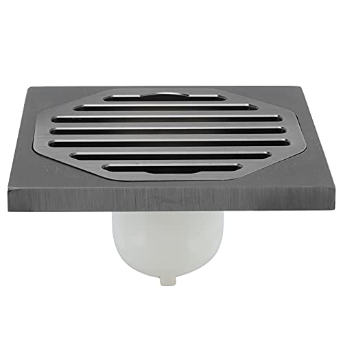 Duschabfluss, grauer Badezimmerbodenabfluss für Küche für Badezimmer