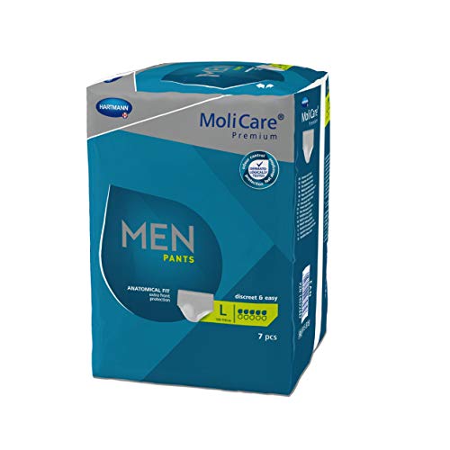 MoliCare Premium MEN PANTS - 5 Tropfen - Large - PZN 14022459