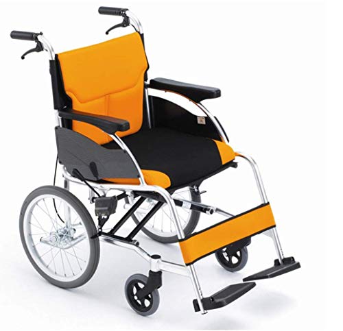 Leichter, zusammenklappbarer mobiler tragbarer Rollstuhl für den Haushalt, modischer Roller für ältere Menschen und Behinderte
