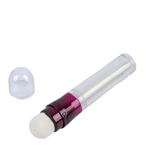 Qixivcom 6 ml Concealer leere Tube mit Baumwollpinsel, Concealer-Stick, 5.7 g, Mini-Radiergummi, Concealer-Box für Handwerk, Damen, tragbar, Subbottle Make-up-Spender, farblos, Einfach und einfach