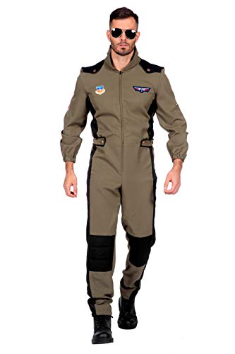 Wilbers & Wilbers Herren-Kostüm Jetpilot Overall, Größe:58