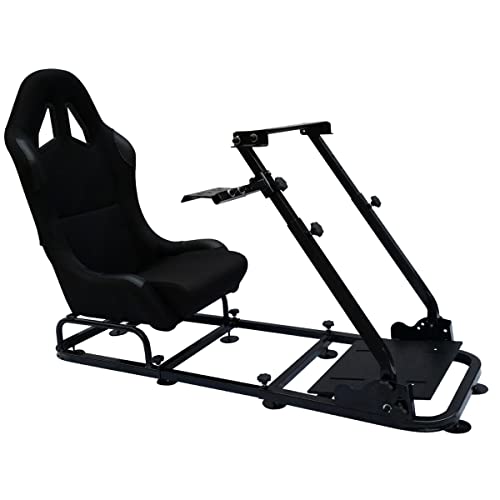 FK-Automotive Game Seat Spielsitz für PC und Spielekonsolen Stoff schwarz