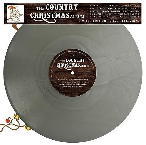 The Country Christmas Album - Limitiert und 1111 Stück nummeriert - 180gr. silber [ Limited Edition / colored Vinyl / 180g Vinyl] [Vinyl LP]