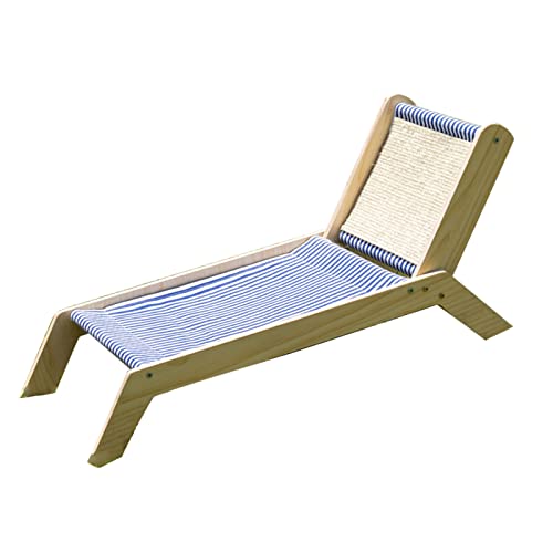 Rengu Cat Beach Chair, Indoor Outdoor Sommer Cat Safe Beach Bed (Strandstuhl)