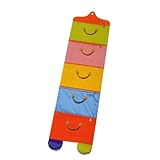 Lazzari Spielzeughalter zum Aufhängen, 10 Stück, mehrfarbig