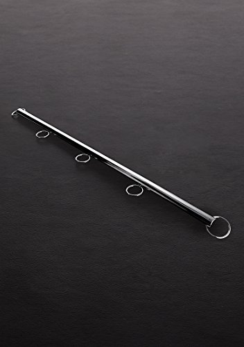 Triune Edelstahl Spreizstrange mit Bondage Ringen, 76.4 cm Länge