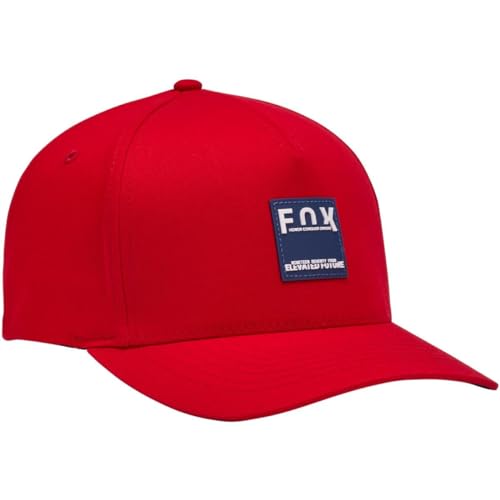 Fox Unisex-Adult Baseball Cap INTRUDE Flexfit HAT Flame RED S/M