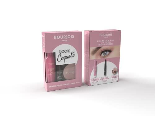 Bourjois, Cute Look Kit, Volume Glamour Pink Maske + Liner Pinceau 03 + Lidschatten Little Round Pot 11