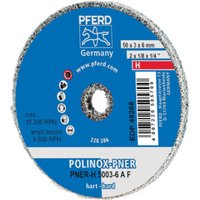 PFERD POLINOX-Kompaktschleifrad PNER-H 5003-6 A F