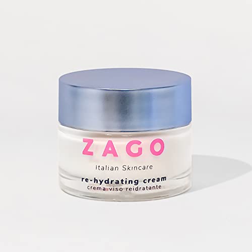 ZAGO Milano - feuchtigkeitsspendende Gesichtscreme - Re-Hydrating Cream - Hyaluoronsäure - italienische Hautpflege