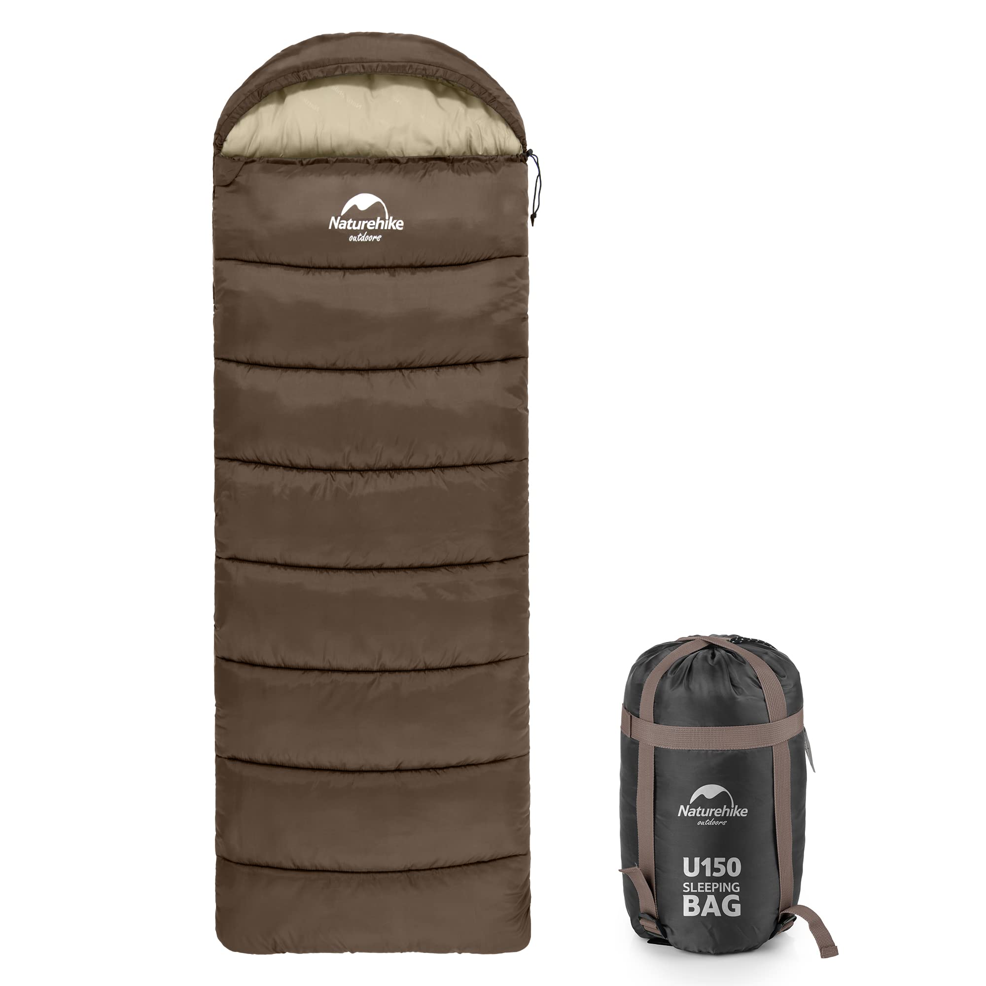 Naturehike Deckenschlafsack - Sleeping Bag, 7°C warmes und kühles Wetter -leicht, Jugendliche und Erwachsene zum Wandern, Rucksackreisen und Campen