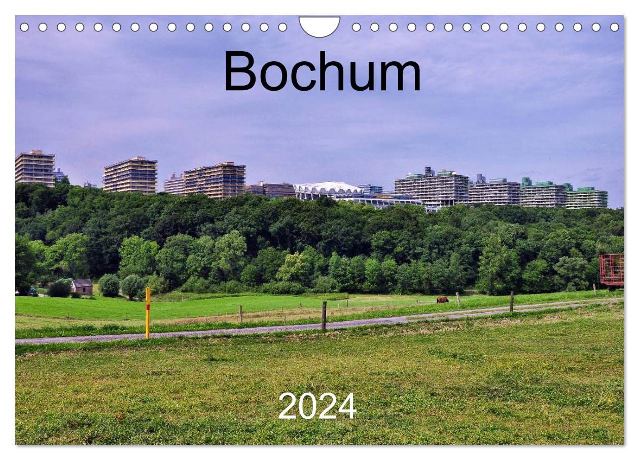 Bochum (Wandkalender 2024 DIN A4 quer), CALVENDO Monatskalender