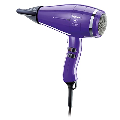 Valera Vanity Hi-Power Pretty Purple Extrem kraftvoll & langlebig mit bürstenlosem digitalem Motor & 2400 W