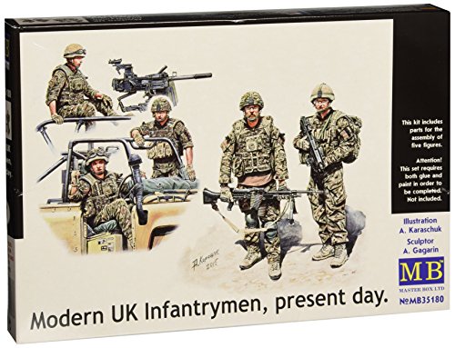 Master Box MB35180 - 1/35 Modern UK Infantrymen, Figur