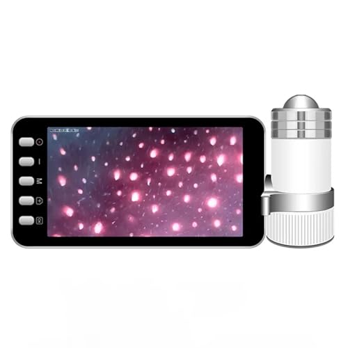 Tragbarer intelligenter USB-Hautanalysator, Haarfollikel-Kopfhautdetektor, HD-Bildgebung mit 5,5/7-Zoll-Bildschirmanzeige für den Schönheitssalon/Heimgebrauch,5.5inches-50x
