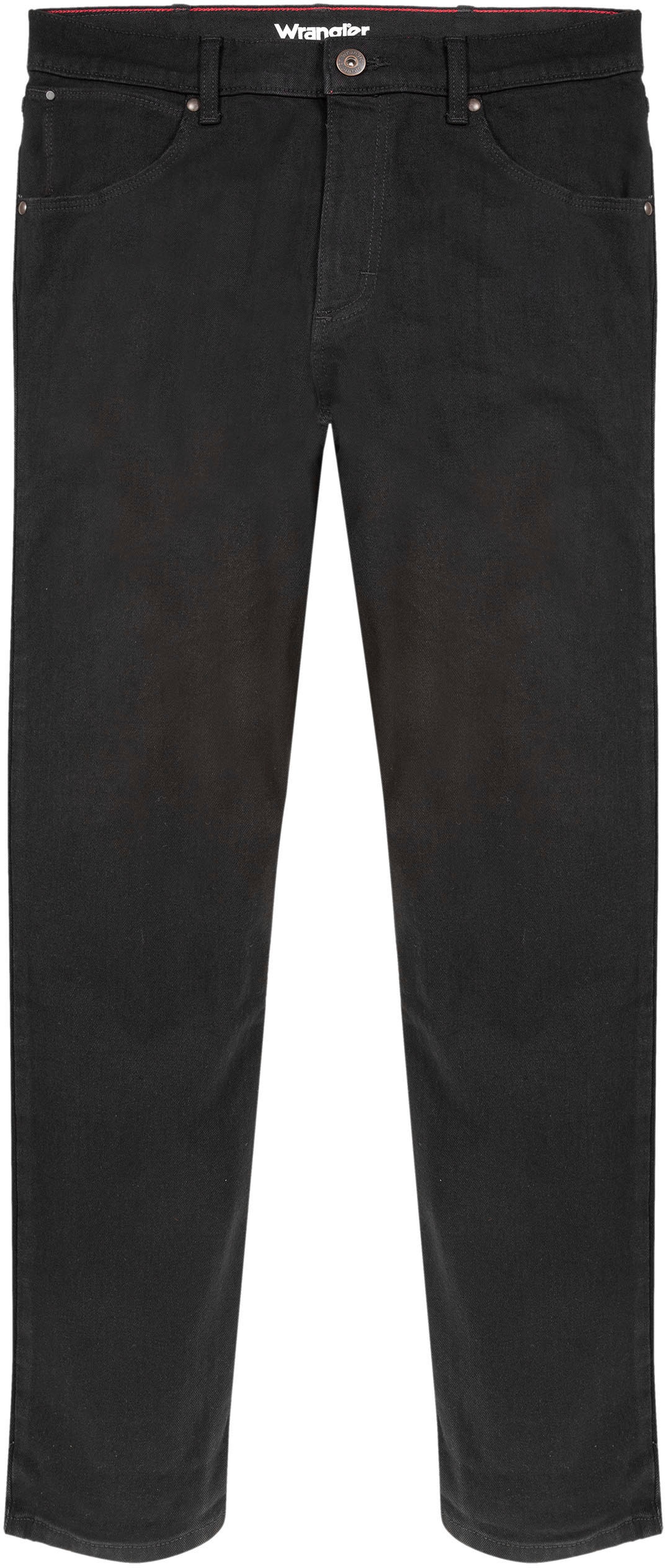 Wrangler Herren Authentic Regular fit Jeans, Schwarz (Black Rinse 107), 42W / 34L