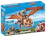 PLAYMOBIL 9460 DreamWorks Dragons, Fischbein und Fleischklops, Ab 4 Jahren