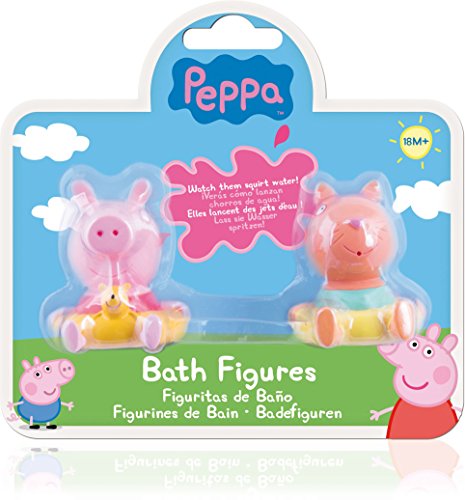 IMC Toys 360082PP - Peppa Pig Badefiguren 2 Stück, farblich sortiert