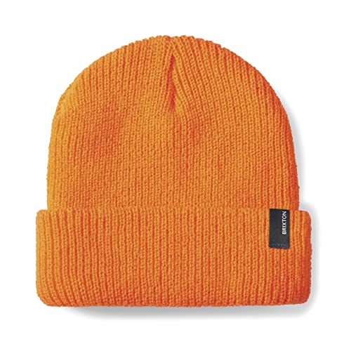 Brixton Unisex Heist Beanie Hat, Athletic ORANGE, O/S