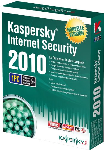 Kaspersky internet security 2010 (1 poste, 1 an)