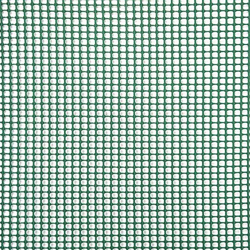 Verdemax 7772 1 x 5 m 5 mm Vierkantnetz Minirolle grün