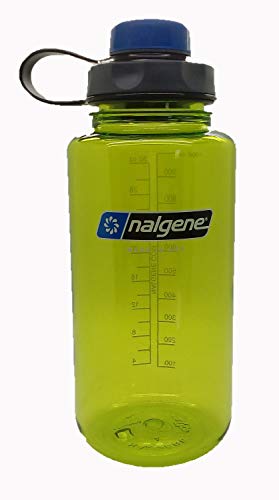 Nalgene Flasche 'Everyday Weithals' - 1 L, grün, capCAP'-blau