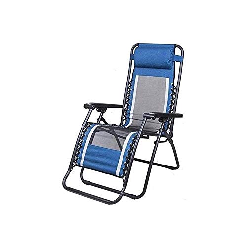 ZDYHL Zero-Gravity-Stuhl, übergroßer Sitz und freier Liegewinkel, klappbarer Lounge-Terrassenstuhl, unterstützt bis zu 350 Pfund Vision