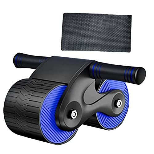 Gotoger Automatisches Aabdominal Roller Wheel Home Bauchtrainer mit Knieschützern für Anfänger Home Gym Fitness Equipment-A