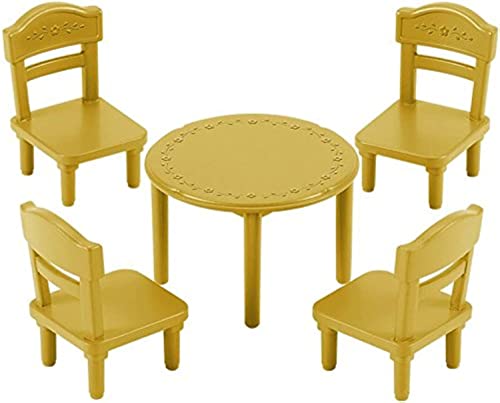 Sylvanian Families 5144 Tisch mit Stuhl-Set, Mehrfarbig