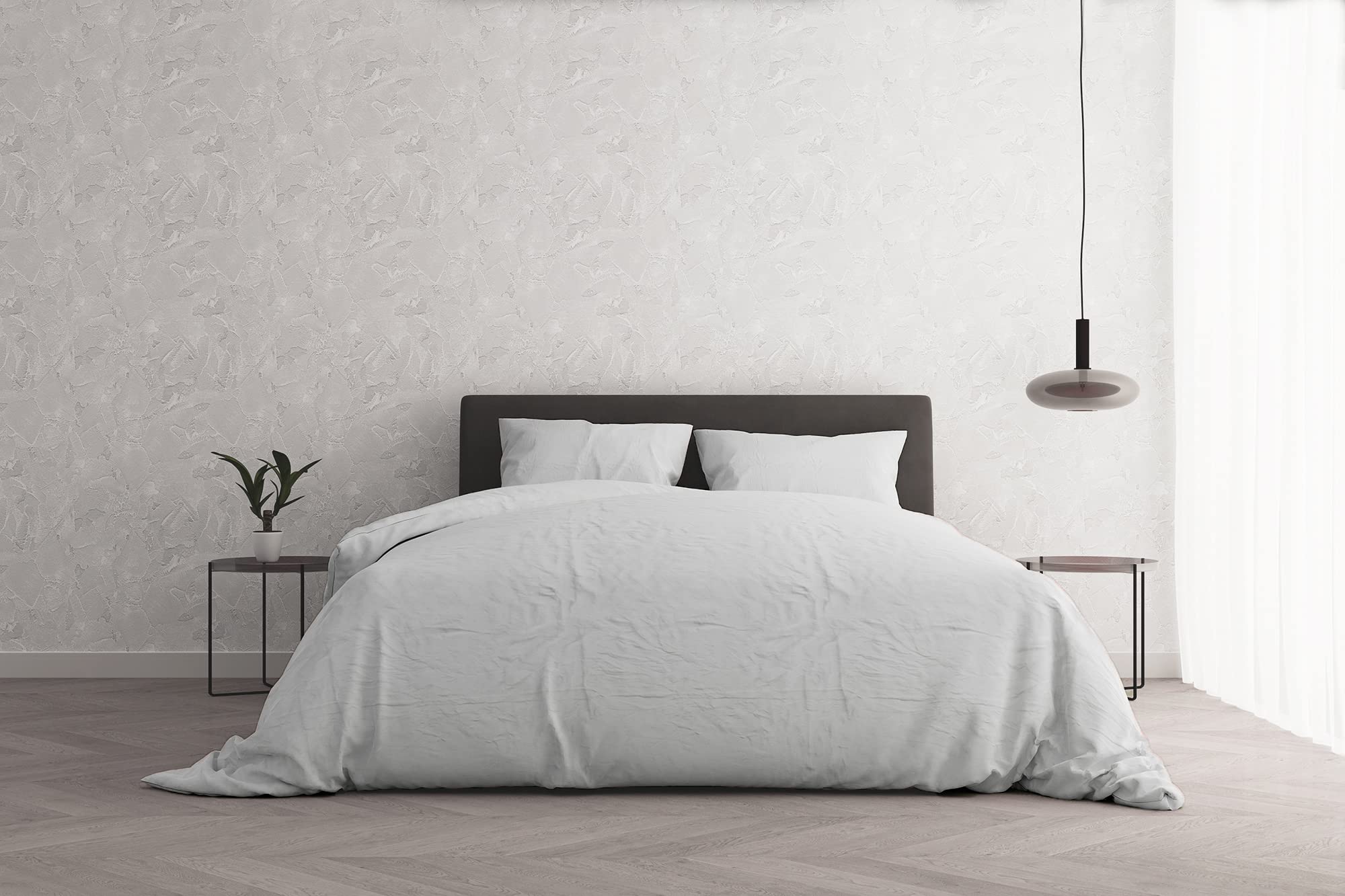 Italian Bed Linen Bettbezug Natural Color Doubleface, Leinen, Burgunder/Creme, Doppelte
