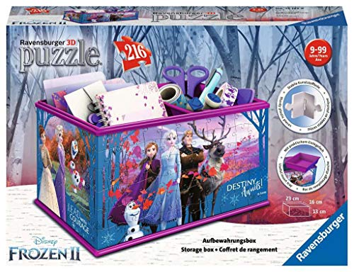 Ravensburger 3D Puzzle 12122 - Aufbewahrungsbox - Frozen 2 - 216 Teile