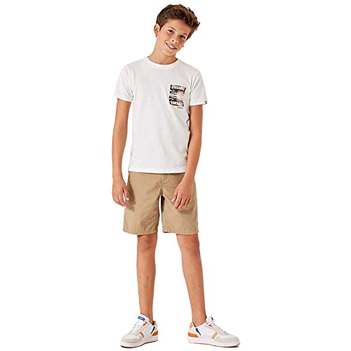 Garcia Kids Jungen Short Sleeve T-Shirt, Off White, 164/170