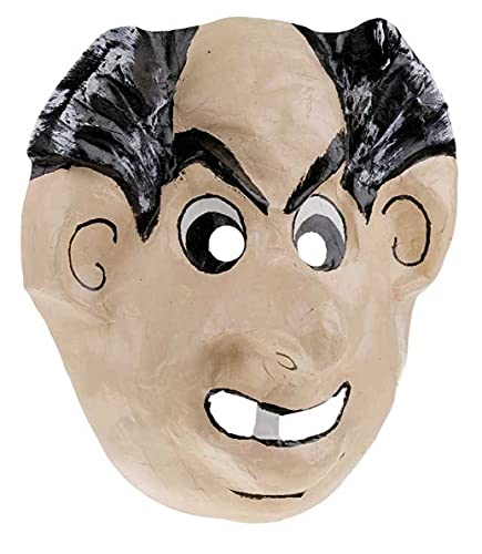 Prezer Gargamel Maske Theatermaske für Kinder und Erwachsene