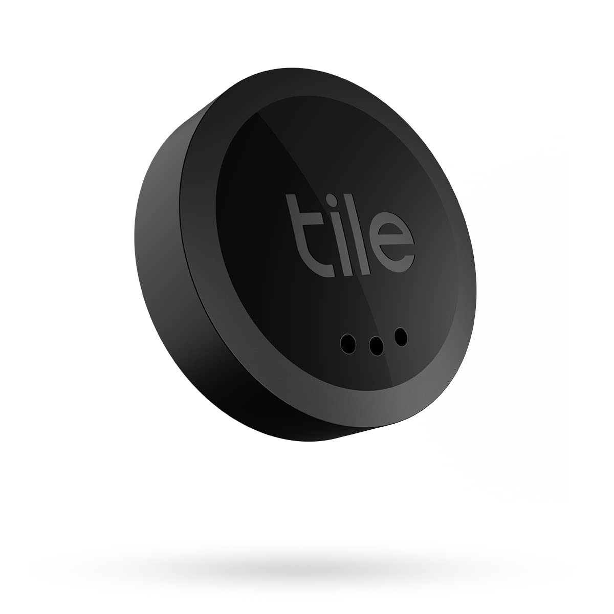 Tile Sticker (2022) Bluetooth Schlüsselfinder, 1er Pack, 45m Reichweite, inkl. Community Suchfunktion, iOS und Android App, kompatibel mit Alexa und Google Home, schwarz