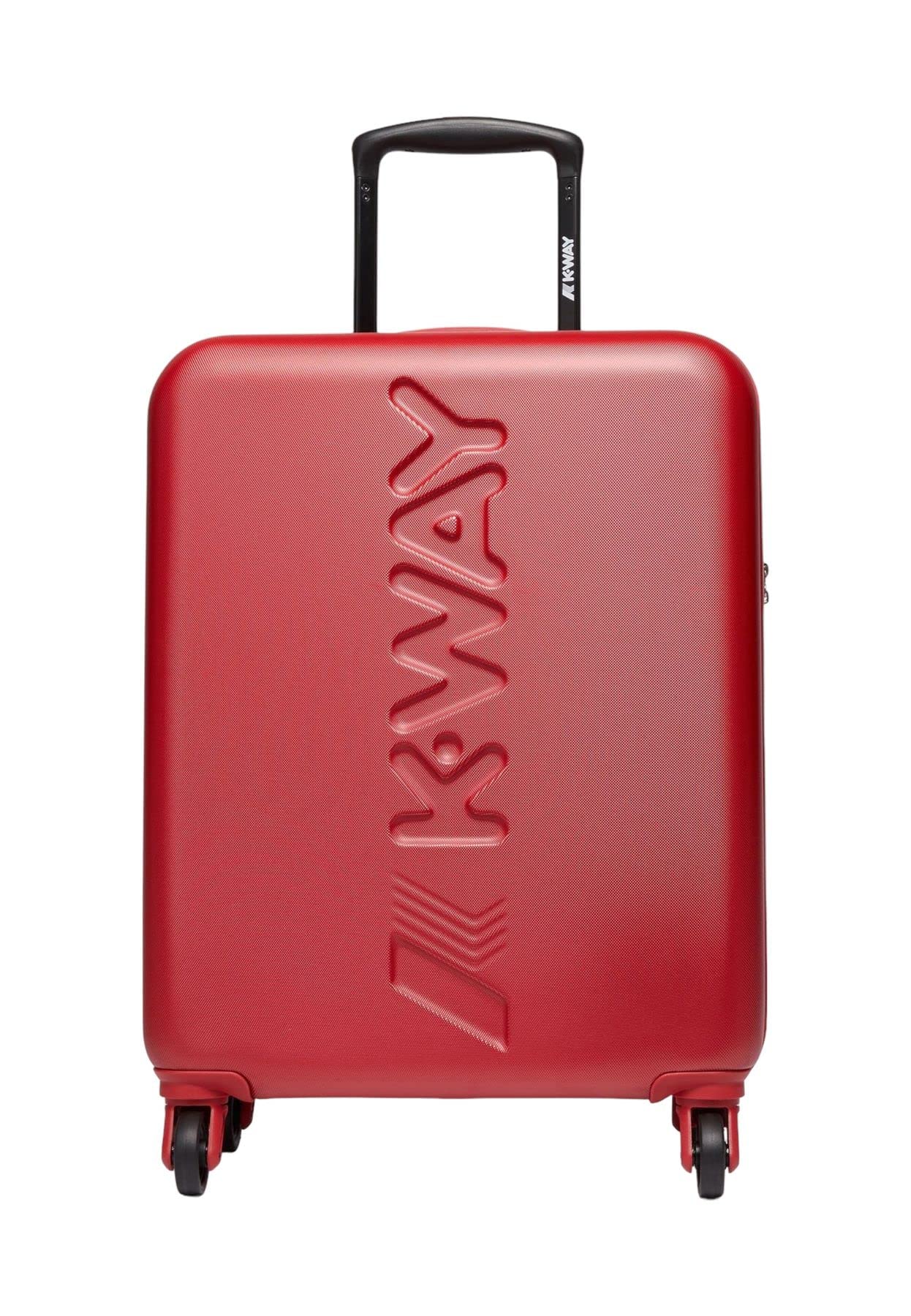 K-WAY Handgepäck Trolley, Rot - Grün Schwarz, 0