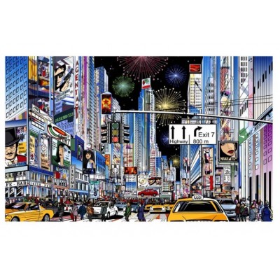 Pintoo Puzzle aus Kunststoff - New York City 1000 Teile Puzzle Pintoo-H1592 2