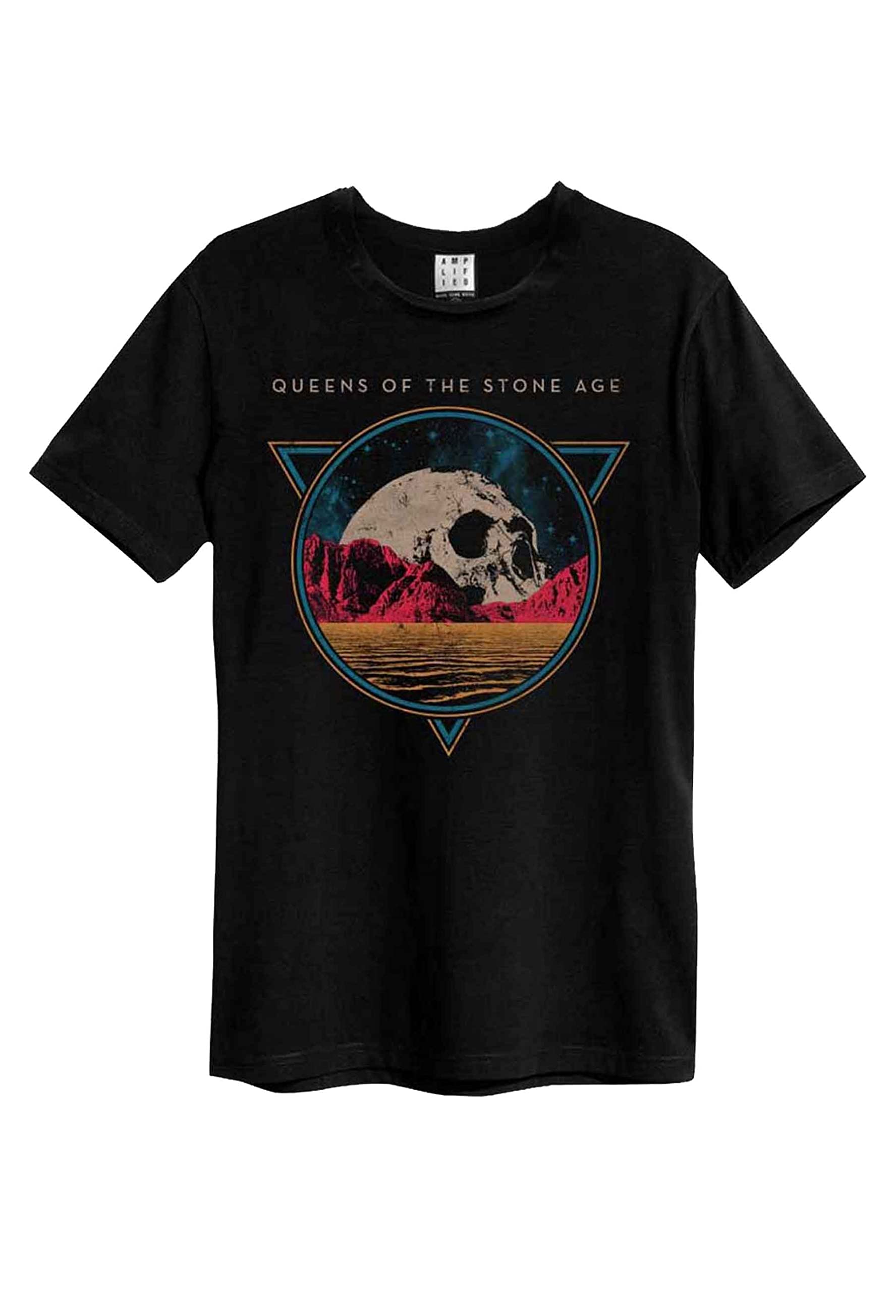 Amplified QOTSA Skull Planet T-Shirt, anthrazit, L